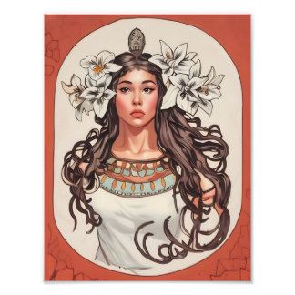 アールヌーボーラプリンセスフンディーンプリント フォトプリント           