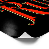 アールヌーボーラムパンチ ポスター (コーナー)