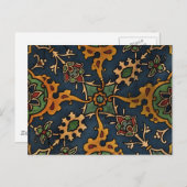 アールヌーボーラートアラビア語 ポストカード (正面/裏面)