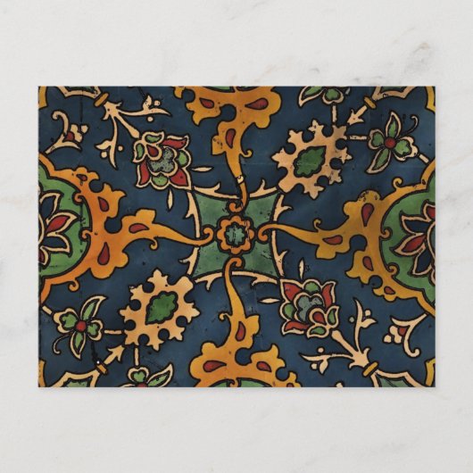 アールヌーボーラートアラビア語 ポストカード (正面)
