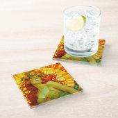 アールヌーボーリサ ガラスコースター (アングル)