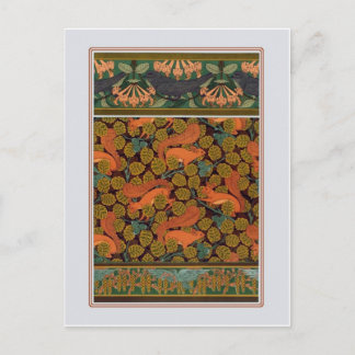 アールヌーボーリス ポストカード
