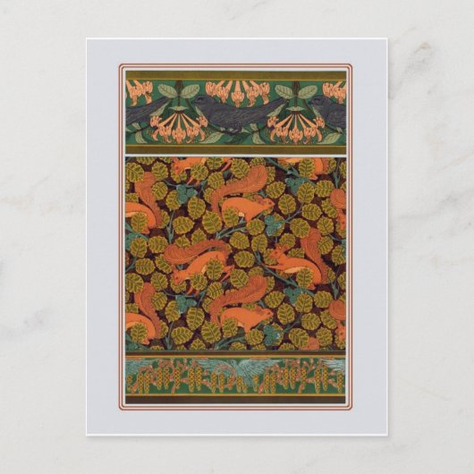 アールヌーボーリス ポストカード (正面)