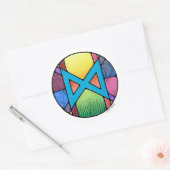 アールヌーボールーンダガズ – 目覚め ラウンドシール (封筒)