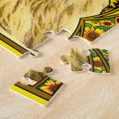 アールヌーボーレオ ジグソーパズル (側面)