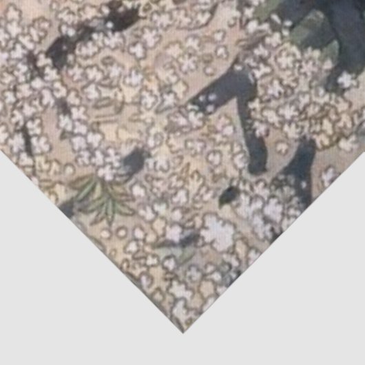 アールヌーボーレディーガーデンフランスのフラワーデコップページ 薄葉紙 (詳細)