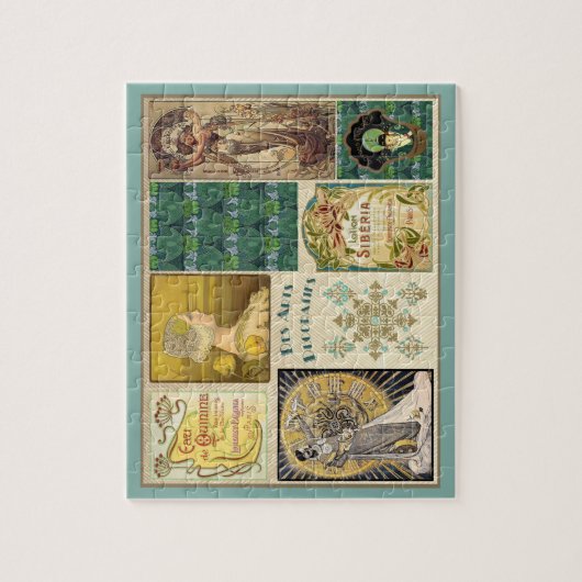 アールヌーボーレディースジグソーパズル ジグソーパズル (縦)