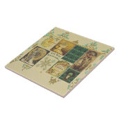 アールヌーボーレディースセラミックタイル タイル (側面)