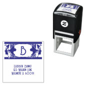 アールヌーボーレディースフレーム セルフインキングスタンプ (インサイチュ)