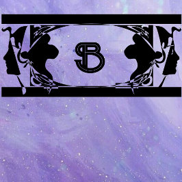 アールヌーボーレディースフレーム セルフインキングスタンプ