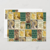 アールヌーボーレディースポストカード ポストカード (正面/裏面)