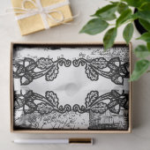 アールヌーボーレディース踊りデクページティッシュペーパー 薄葉紙 (ギフト)