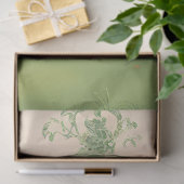 アールヌーボーレディーハーデコップページ紙 薄葉紙 (ギフト)