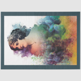 アールヌーボーレディ13デコページティッシュペーパー 薄葉紙