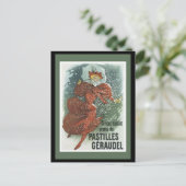 アールヌーボーレディ ポストカード (スタンド正面)