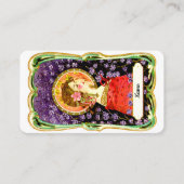 アールヌーボーレディ 名刺 (正面)