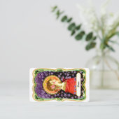 アールヌーボーレディ 名刺 (スタンド正面)