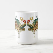 アールヌーボーローター&チッケンズ コーヒーマグカップ (中央)