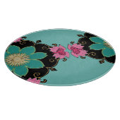 アールヌーボーロ日本のゼット文字板 カッティングボード (角)