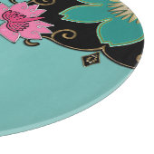 アールヌーボーロ日本のゼット文字板 カッティングボード (角)