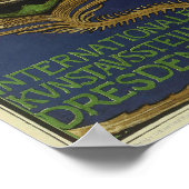 アールヌーボーヴィンテージインターナティオ展クリンナー ポスター (角)