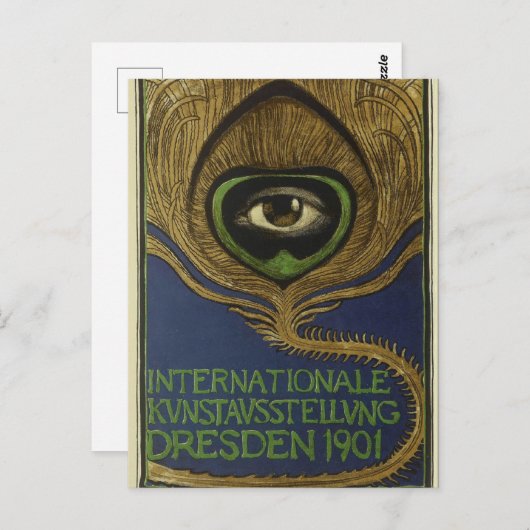 アールヌーボーヴィンテージインターナティオ展クリンナー ポストカード (正面/裏面)
