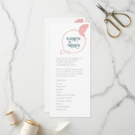 アールヌーボーヴィンテージバタフライダスティピンク結婚ズ プログラム