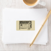 アールヌーボーヴィンテージバラブッ縁どシュ ラベル (インサイチュ)