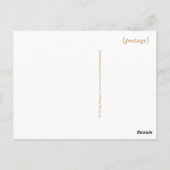 アールヌーボーヴィンテージ美しい – はがき (裏面)