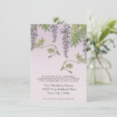 アールヌーボーヴィンテージ藤フローラリハーサル 招待状 (スタンド正面)