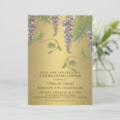 アールヌーボーヴィンテージ藤フローラリハーサル 招待状 (スタンド正面)