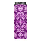 アールヌーボー中国のタイル、アメジスト紫 タンブラー (裏面)