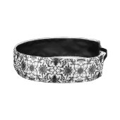 アールヌーボー中国のパターン – 白黒 アスレチックヘッドバンド (右)