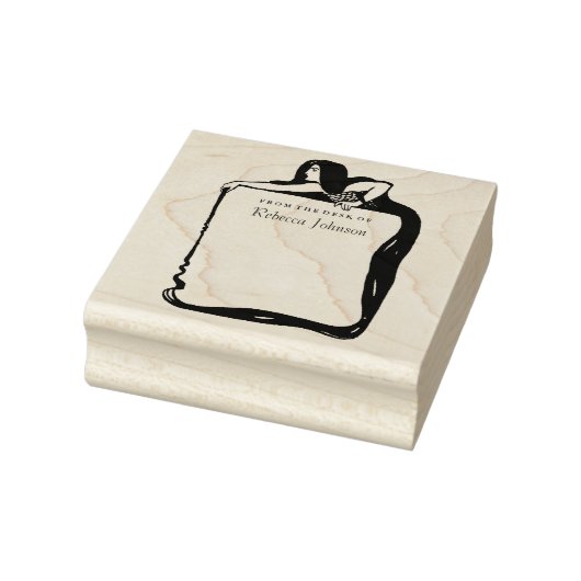 アールヌーボー人魚 ラバースタンプ (スタンプ)