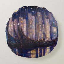 アールヌーボー円枕