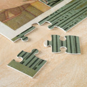 アールヌーボー女フランスの人芸術アンリ・リヴェモン ジグソーパズル (側面)