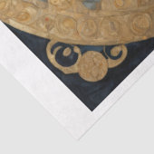 アールヌーボー女性と花 – クリムトの献上品 薄葉紙 (詳細)