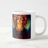 アールヌーボー女性コンボマグカップ15オズマグカップ ジャンボコーヒーマグカップ (右)