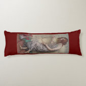 アールヌーボー姫とサル絵画の娘 ボディピロー (裏面)