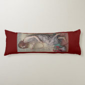 アールヌーボー姫とサル絵画の娘 ボディピロー (正面)