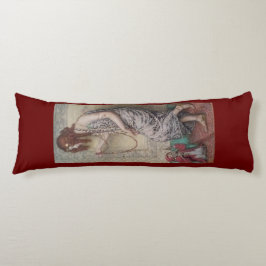 アールヌーボー姫とサル絵画の娘 ボディピロー