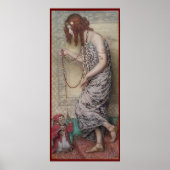 アールヌーボー姫とサル絵画の娘 ポスター (正面)