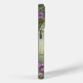 アールヌーボー孔雀ヴィンテージエレガント羽毛名 Case-Mate iPhoneケース (裏面 / 右)