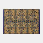 アールヌーボー孔雀 ドアマット (正面)