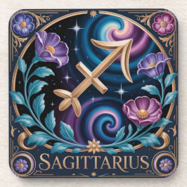 アールヌーボー射手座プラスチックコースターセット コースター