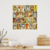 アールヌーボー広告 ポスター (キッチン)