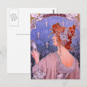アールヌーボー広告 ポストカード (正面/裏面)