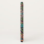 アールヌーボー抽象芸術アートクリストファードレッサーティール(緑がかった色) Case-Mate iPhoneケース (裏面/左)