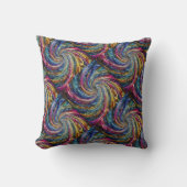 アールヌーボー旋回パターン クッション (正面)