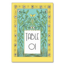 アールヌーボー春タンデリオンズ&蝶